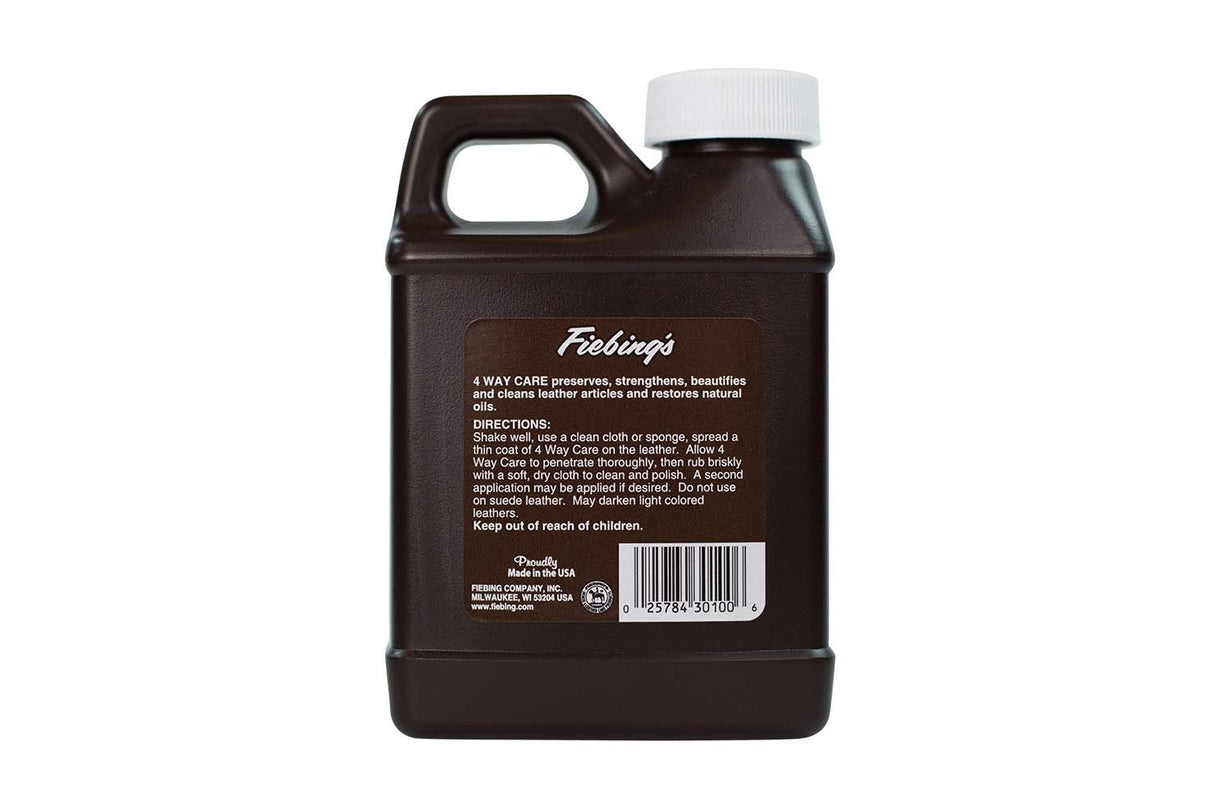 4 Way Care Leather Conditioner, 8oz. by Fiebing's