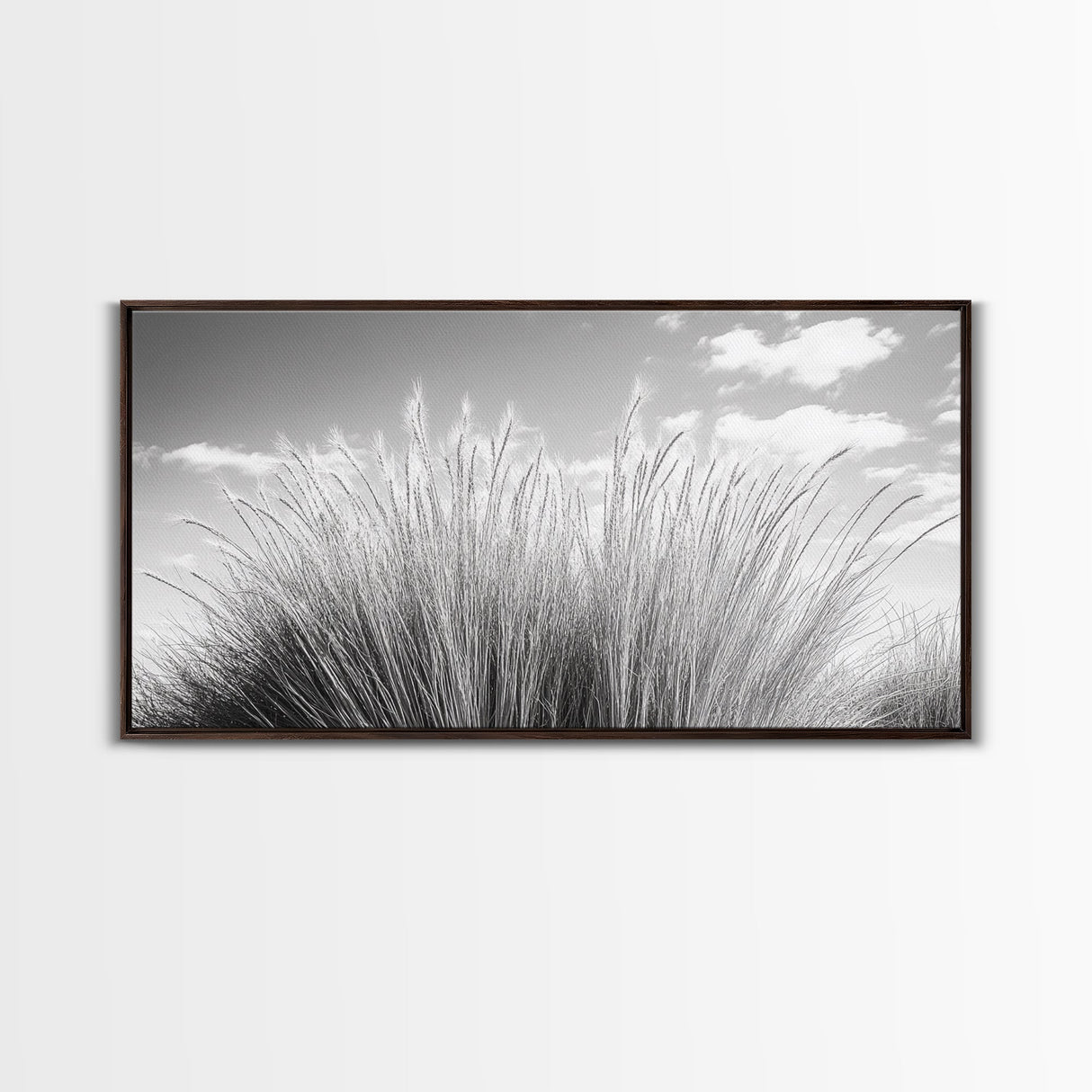 Windswept Grasses, Nature Wall Decor, Prairie Minimalist, Field Botanical Print, Canvas Print, Kitchen Wall Art, Soft Fall Farmhouse Style