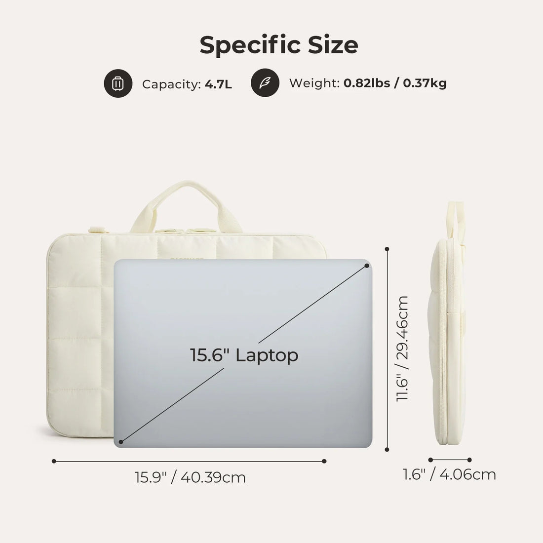 Bubble 15.6" Laptop Sleeve Pro by Bagsmart