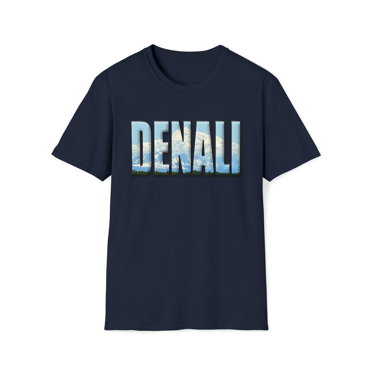 Denali Alaska T-shirt - Unisex Softstyle T-Shirt