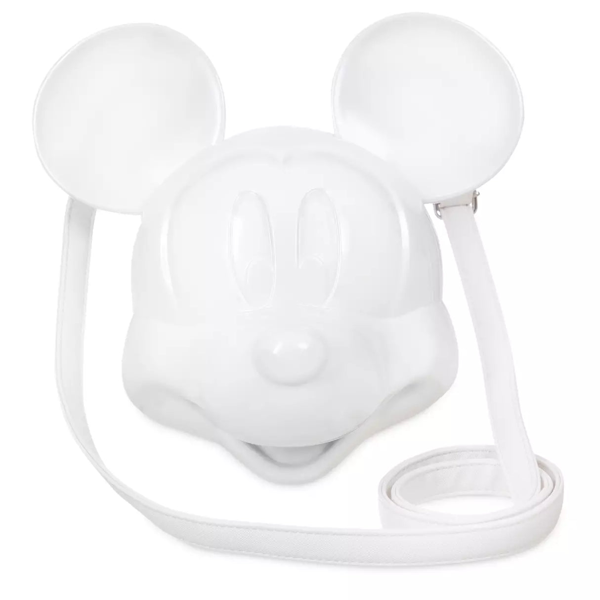 Disney Mickey Mouse Molded Loungefly Bag Purse – White