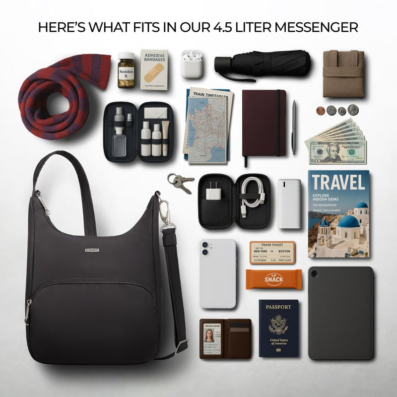 Bolso bandolera antirrobo Essential Collection Classic