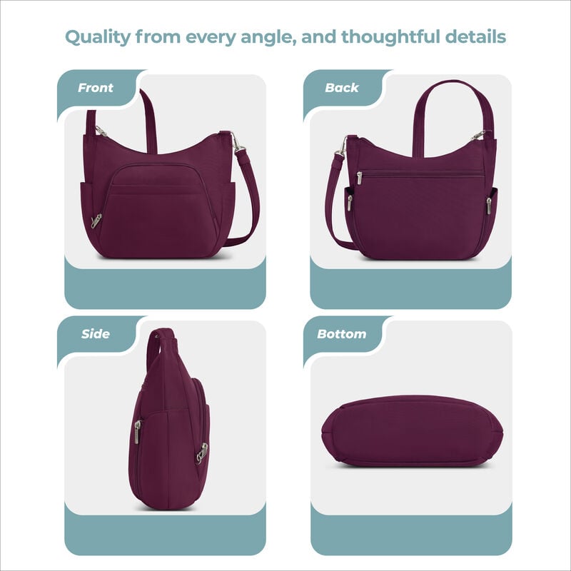 Bolso bandolera clásico antirrobo de Travelon (42757)