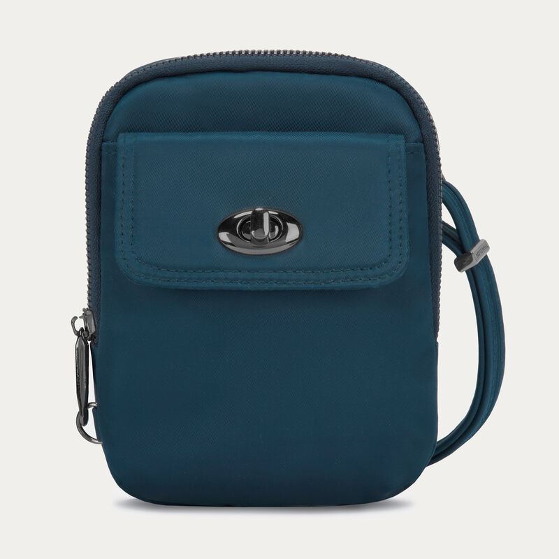 Anti-Theft Tailored Collection Crossbody Phone Pouch (43203) by Travelon