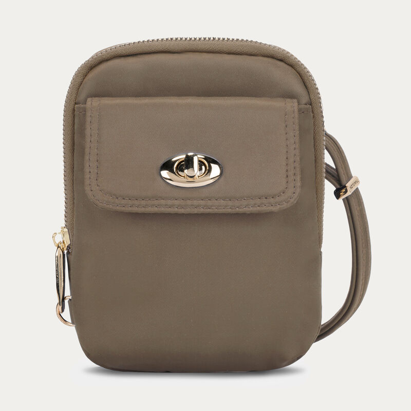 Anti-Theft Tailored Collection Crossbody Phone Pouch (43203) by Travelon