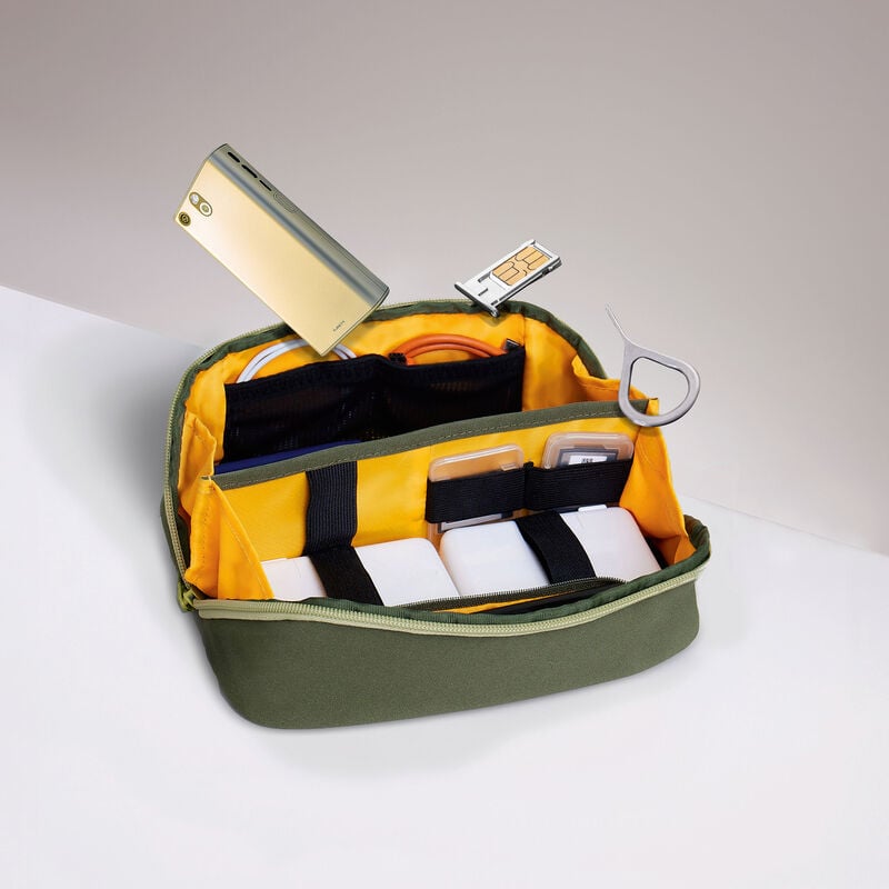 180 View Tech Organizer, 2-in-1 travel tech organizer, and a desk caddy (43691) by Travelon