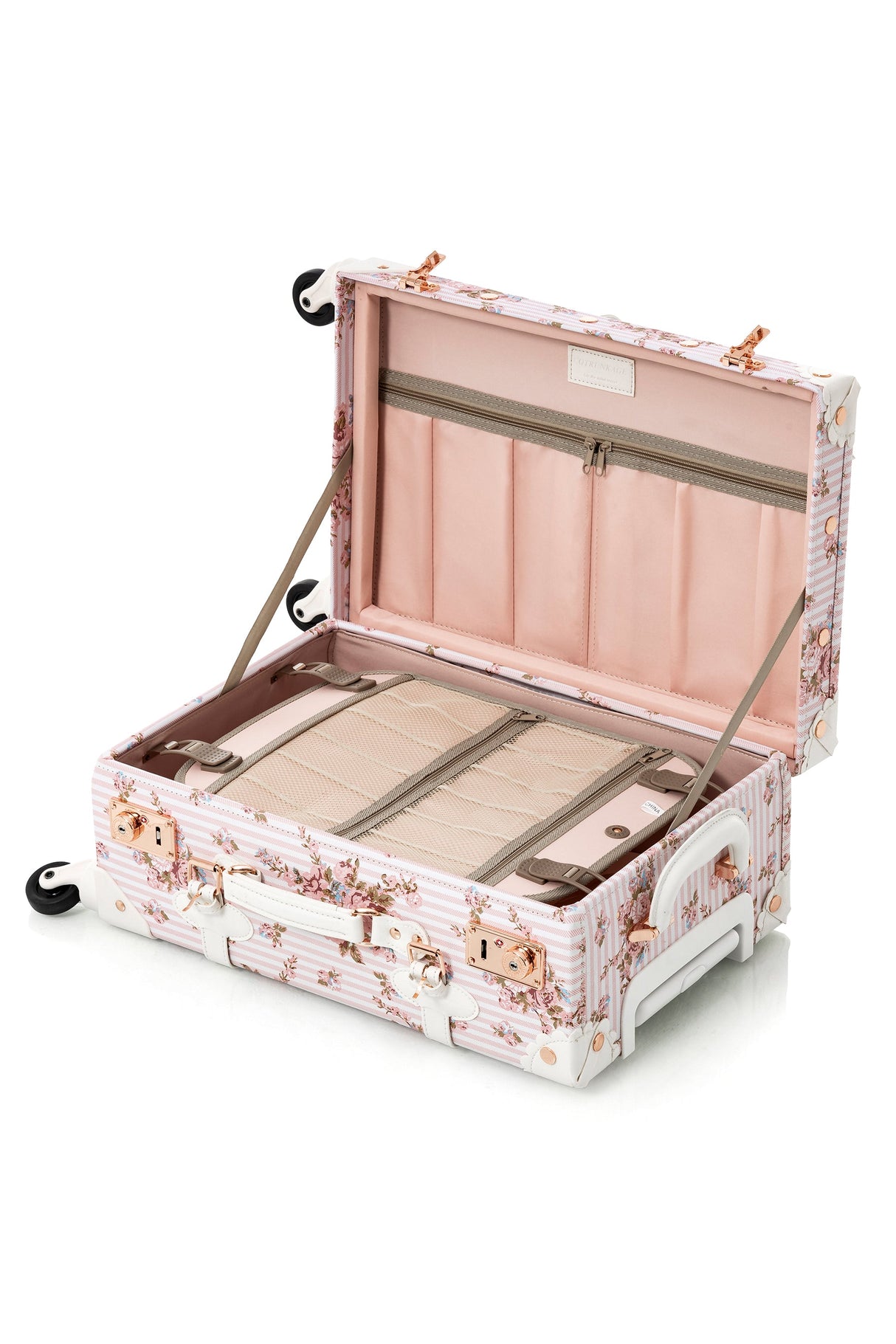 WildFloral Large Check-in Set - Train Case