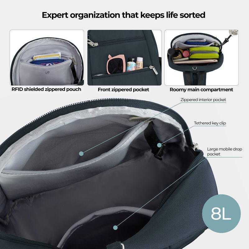 Anti-Theft Classic Convertible Sling Backpack (43719) By Travelon