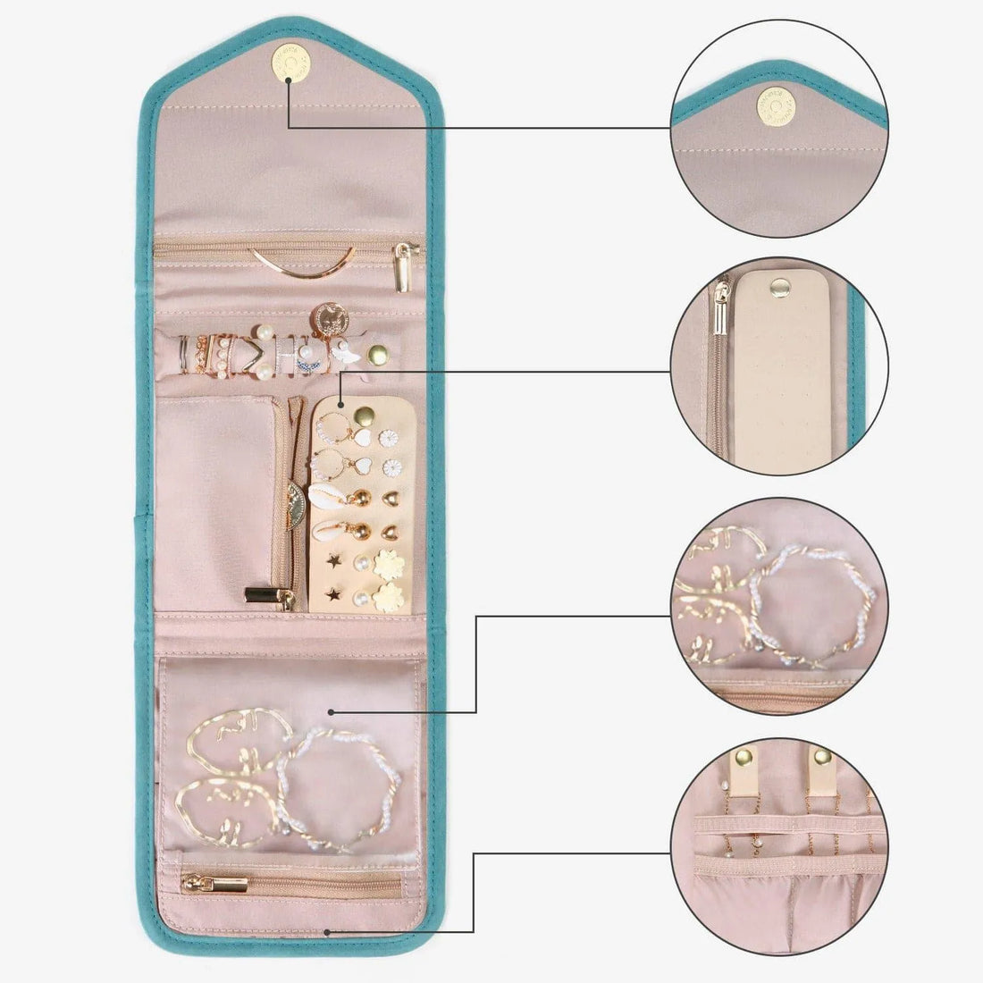 Peri Folding Jewelry Organizer by Bagsmart