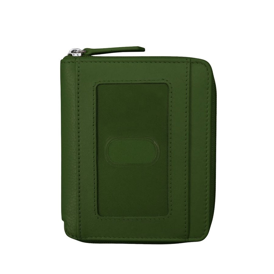 Small Zip Around Wallet with RFID Protection (7859) by ili New York