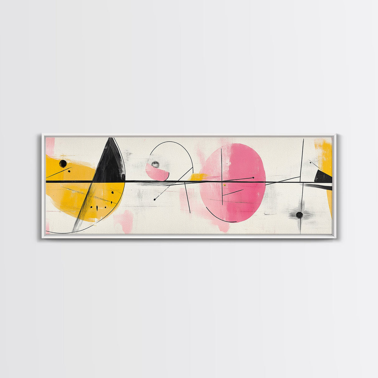 Extra Large Panoramic Abstract Art - Extra Wide Wall Art - Watercolor Fine Art Print - Modern Abstract Art Print - Original Art - Large Wall Art