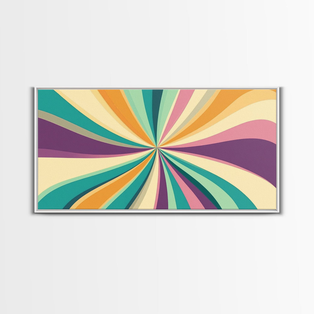 MCM Mid Century Modern Abstract Wall Art Canvas Print, Wall Decor, Wall Art, Modern Retro Canvas Print, Geometric Wall Art