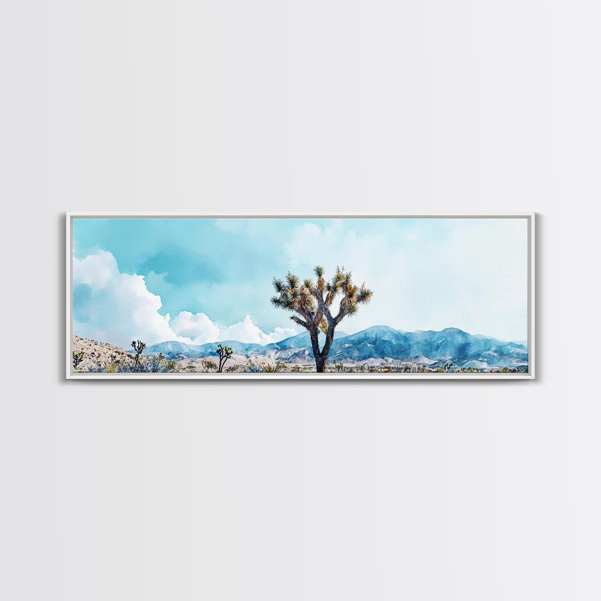 Joshua Tree Painting Print, Canvas Print, California Wall Art, California Painting, California Desert Wall Art, Landscape Paint of Joshua Tree