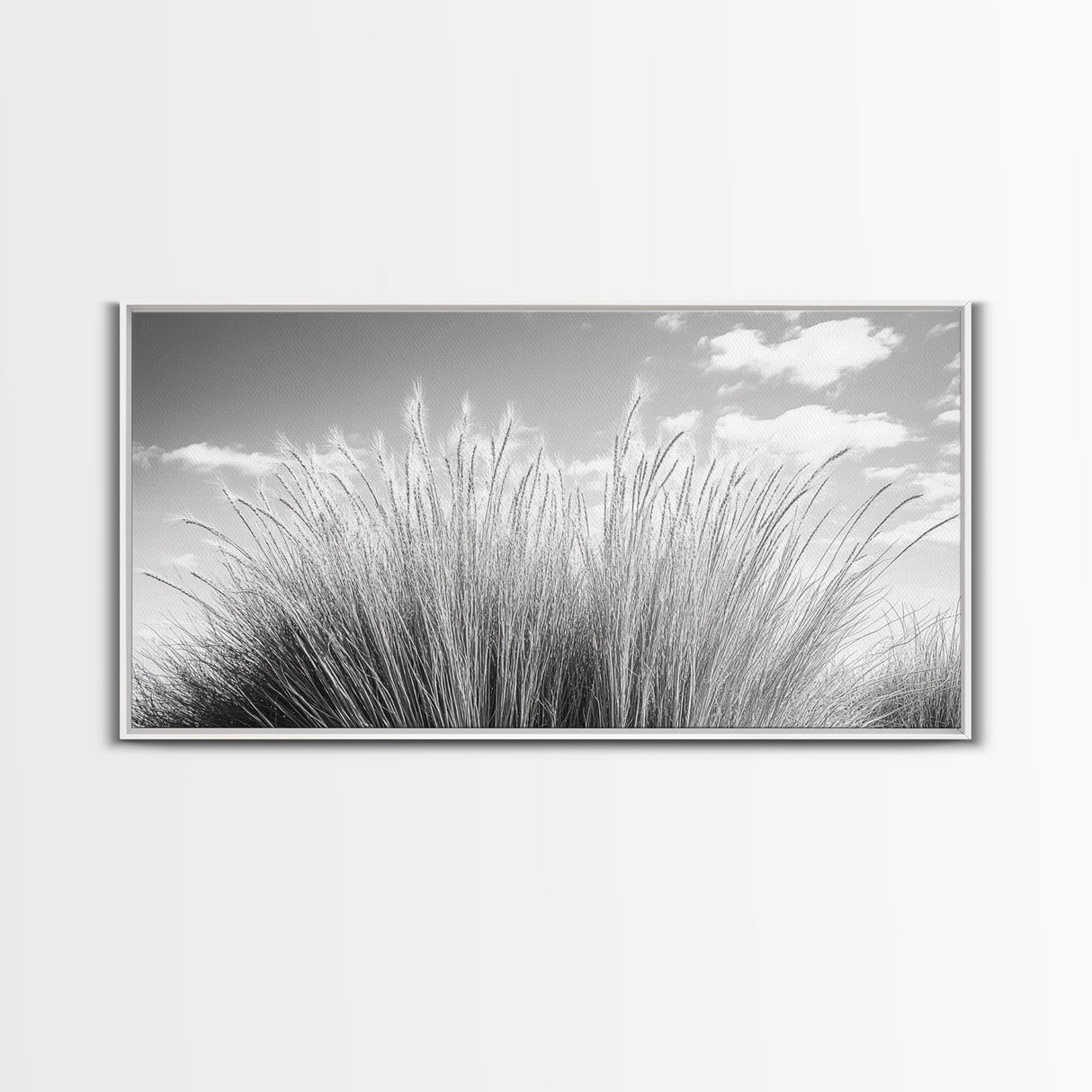 Windswept Grasses, Nature Wall Decor, Prairie Minimalist, Field Botanical Print, Canvas Print, Kitchen Wall Art, Soft Fall Farmhouse Style