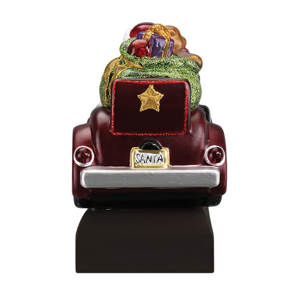 Santa In Antique Car Light