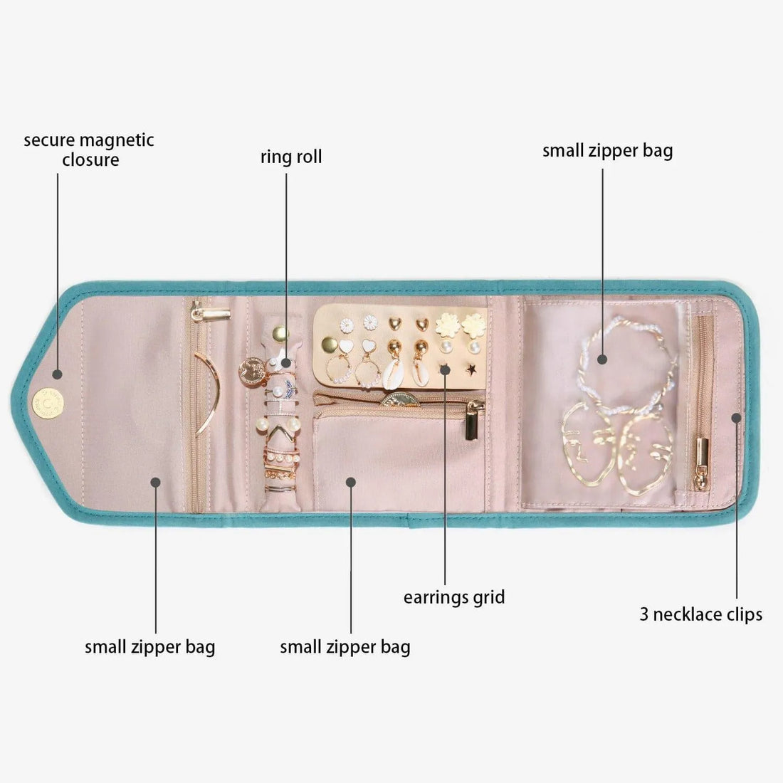 Peri Folding Jewelry Organizer by Bagsmart