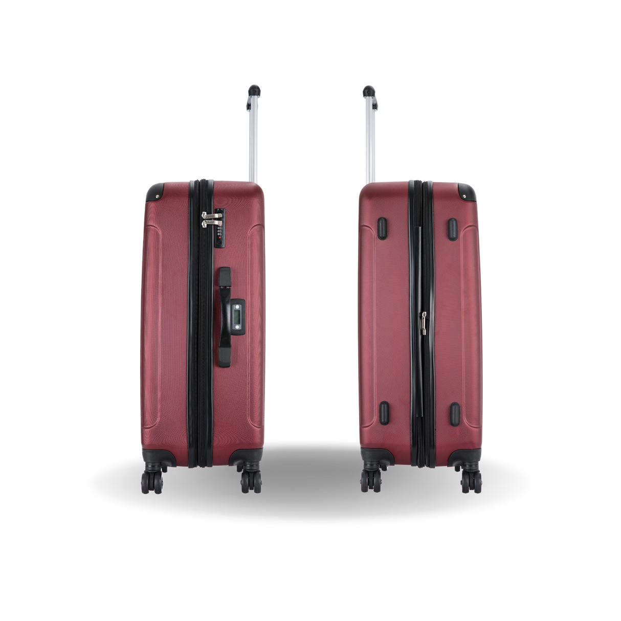 INTELY 2 Piece Set 20''/28'' with Built-in Digital Weight Scale