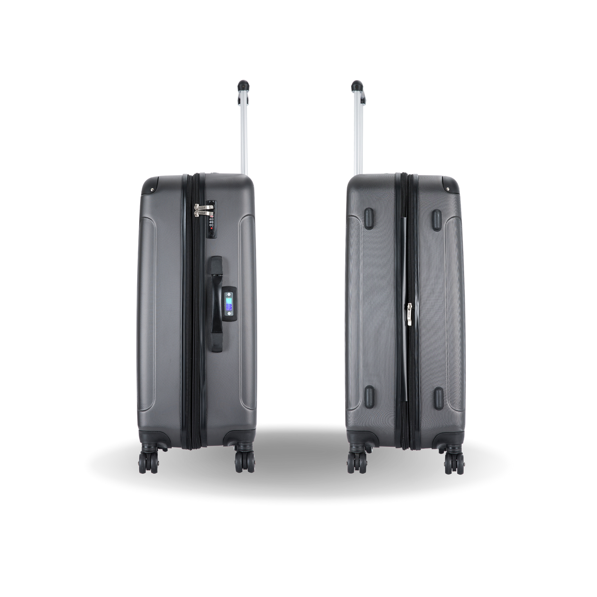 INTELY 2 Piece Set 20''/28'' with Built-in Digital Weight Scale