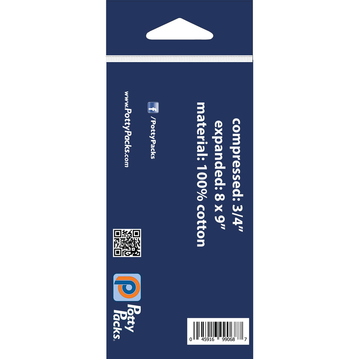 Compressed Towels - 10 Pack: Compact Convenient Towels, by Potty Packs