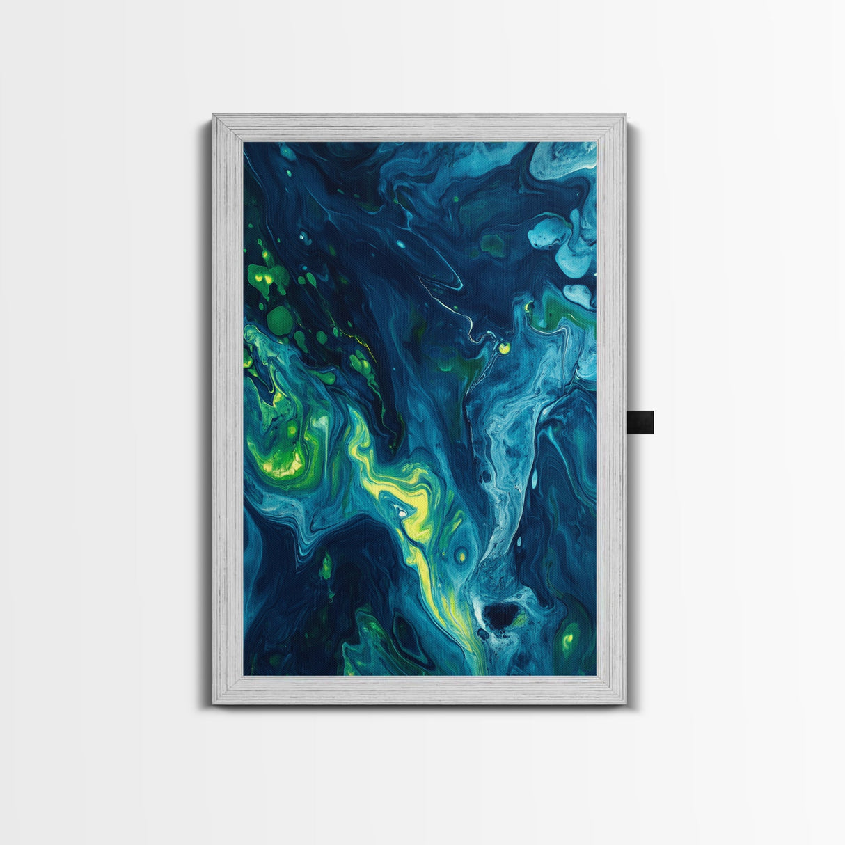 Striking Abstract Ocean Canvas Print, Modern Coastal Landscape Art with Nautical Decor Vibes, Stunning Above Sofa or Couch Artwork