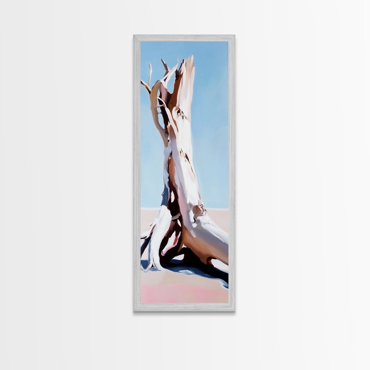 Driftwood, Beach Decor, Coastal Wall Art, Framed Canvas Print, Minimalist Art, Living Room Wall Art, Ocean Theme, Modern Art