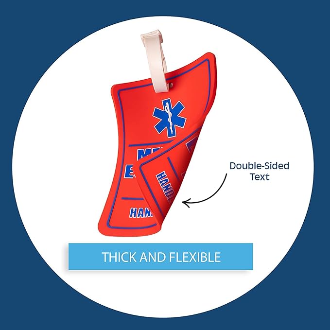 Medical Equipment Tag - for Luggage or Bags Containing Medical Devices