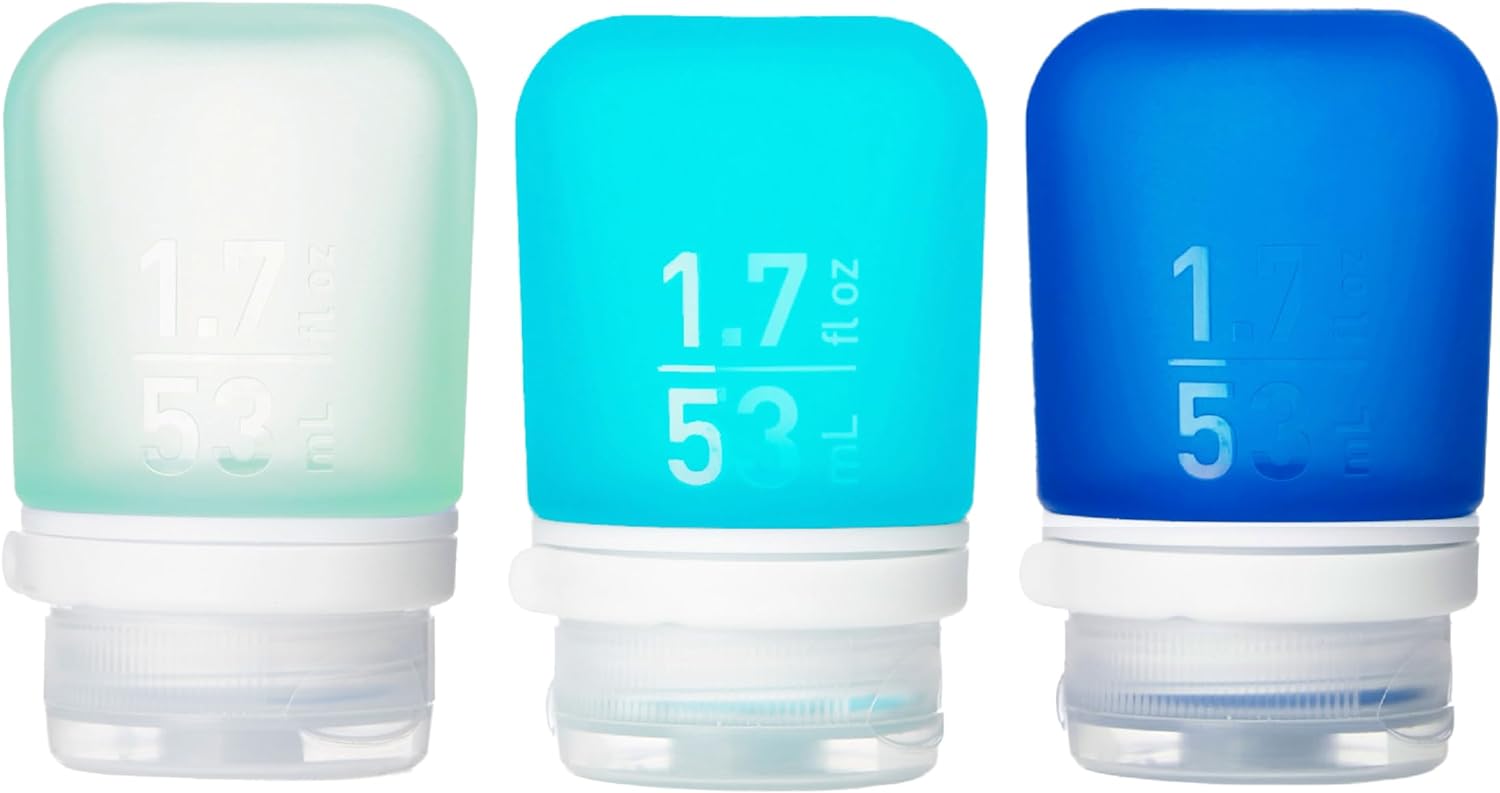 GoToob+ 1.7 oz (Small) Travel Tubes by humangear (3 pack)