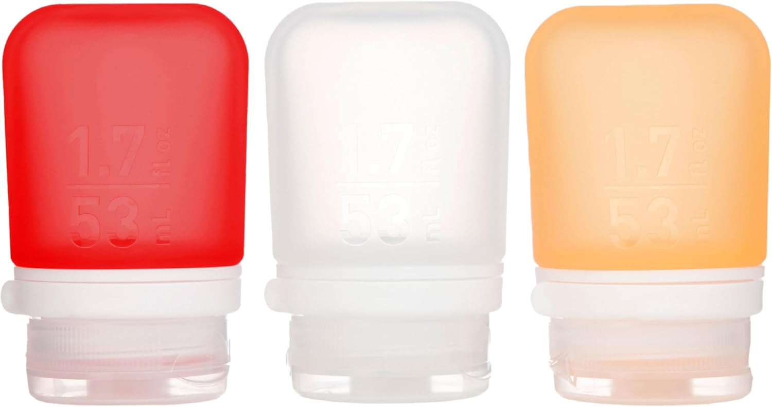 GoToob+ 1.7 oz (Small) Travel Tubes by humangear (3 pack)