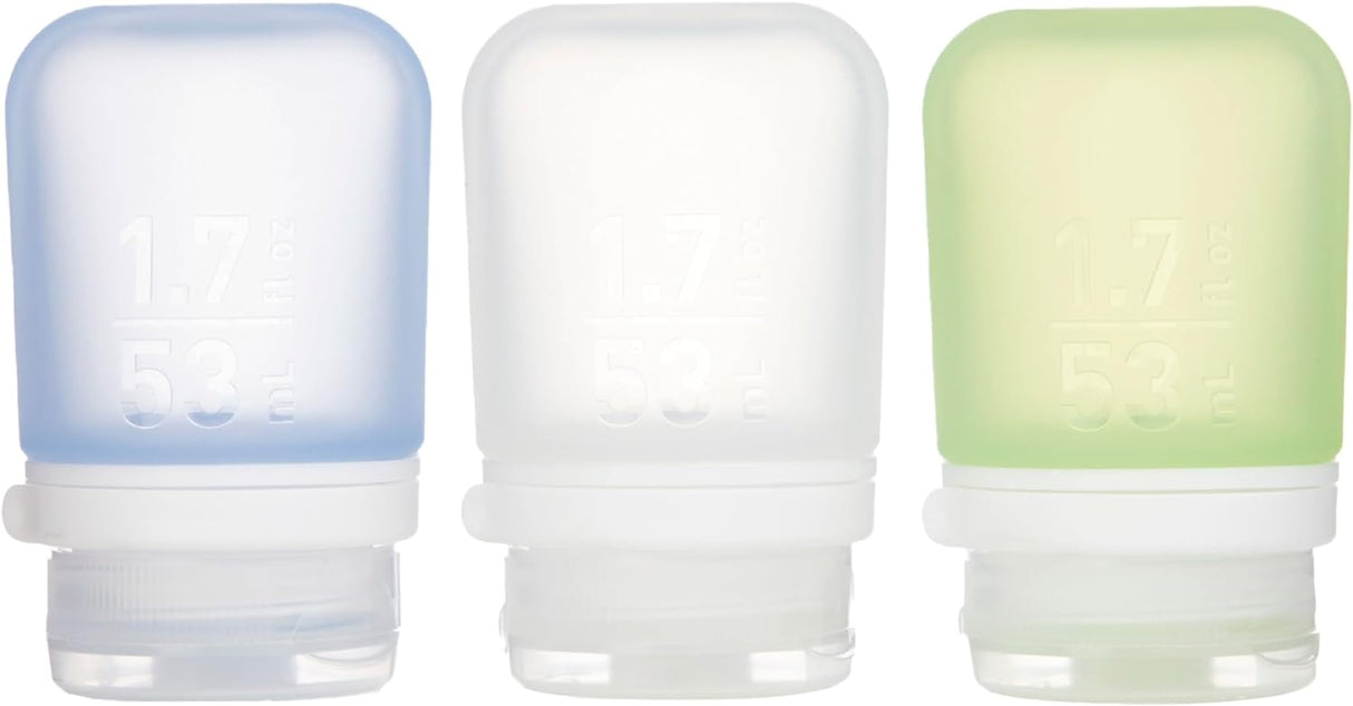 GoToob+ 1.7 oz (Small) Travel Tubes by humangear (3 pack)