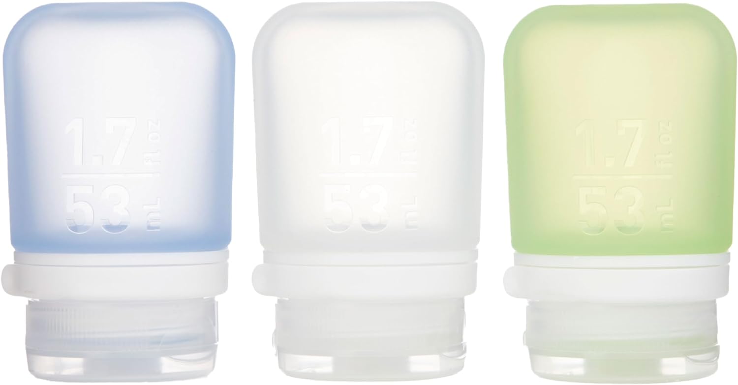 GoToob+ 1.7 oz (Small) Travel Tubes by humangear (3 pack)