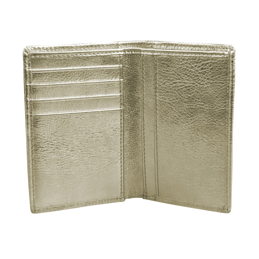 Vertical Bifold Card Wallet (6712) by ili New York