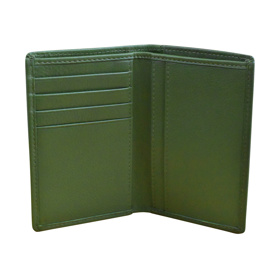 Vertical Bifold Card Wallet (6712) by ili New York
