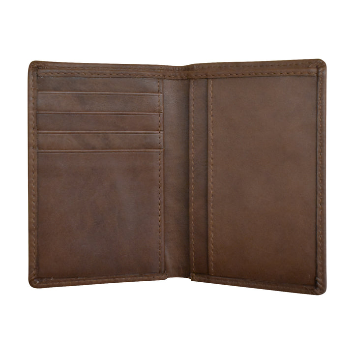 Vertical Bifold Card Wallet (6712) by ili New York