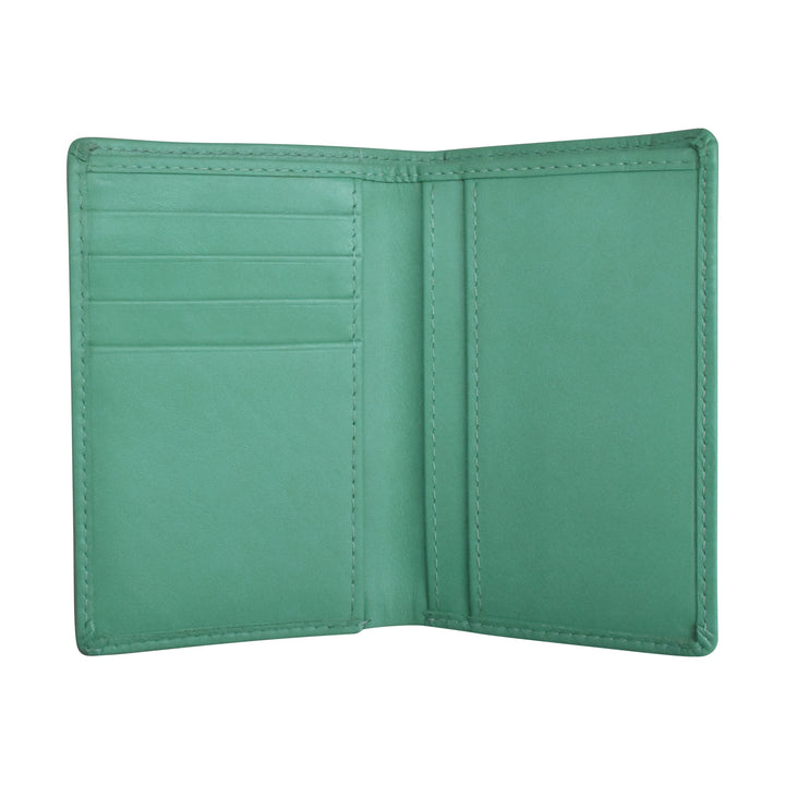Vertical Bifold Card Wallet (6712) by ili New York