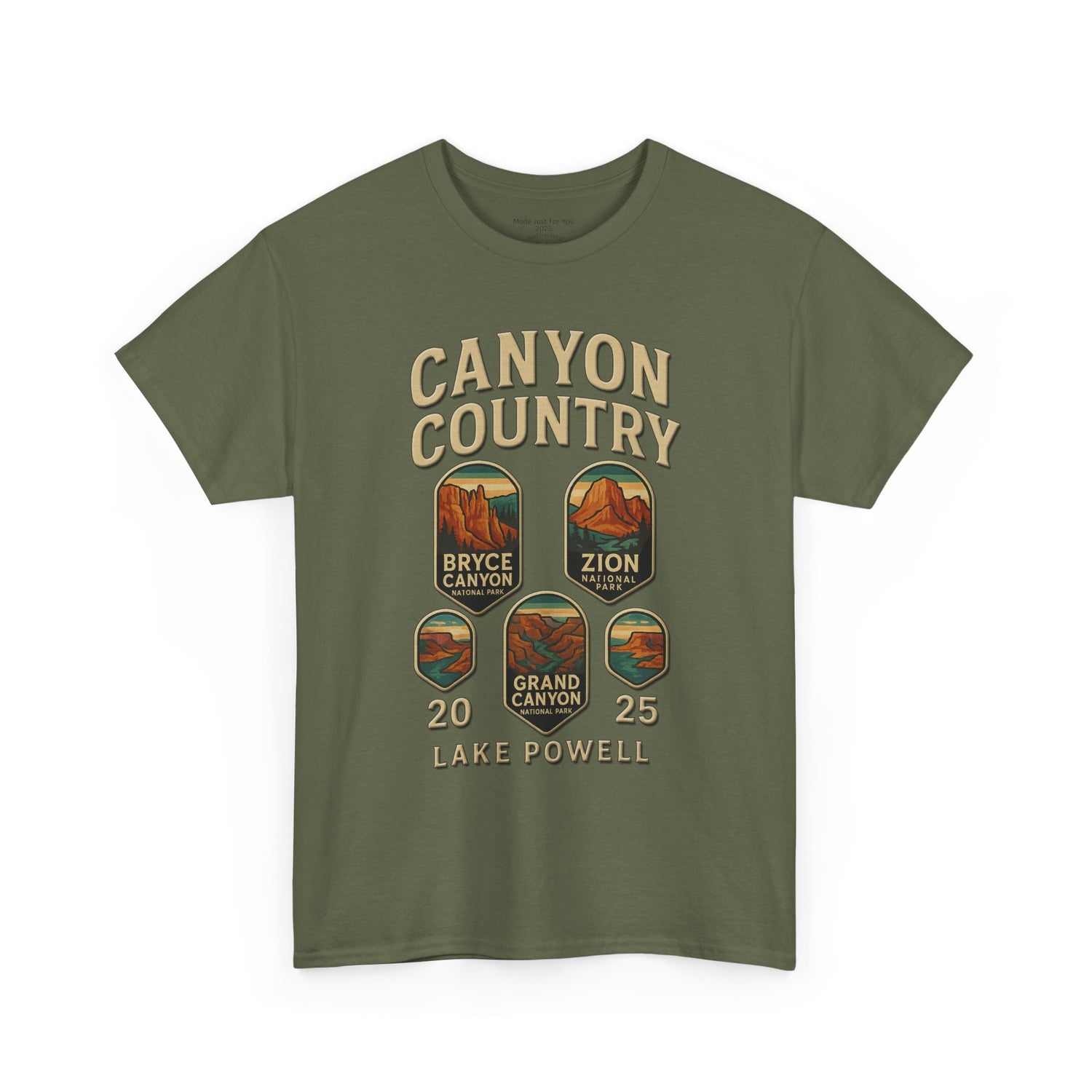 2025 Canyon Country Trip T-Shirt, Adventure T-Shirt, National Park Shirt, Travel Souvenir Gift, Retro Tour Shirt, Hiking Apparel, Unisex Cotton Top