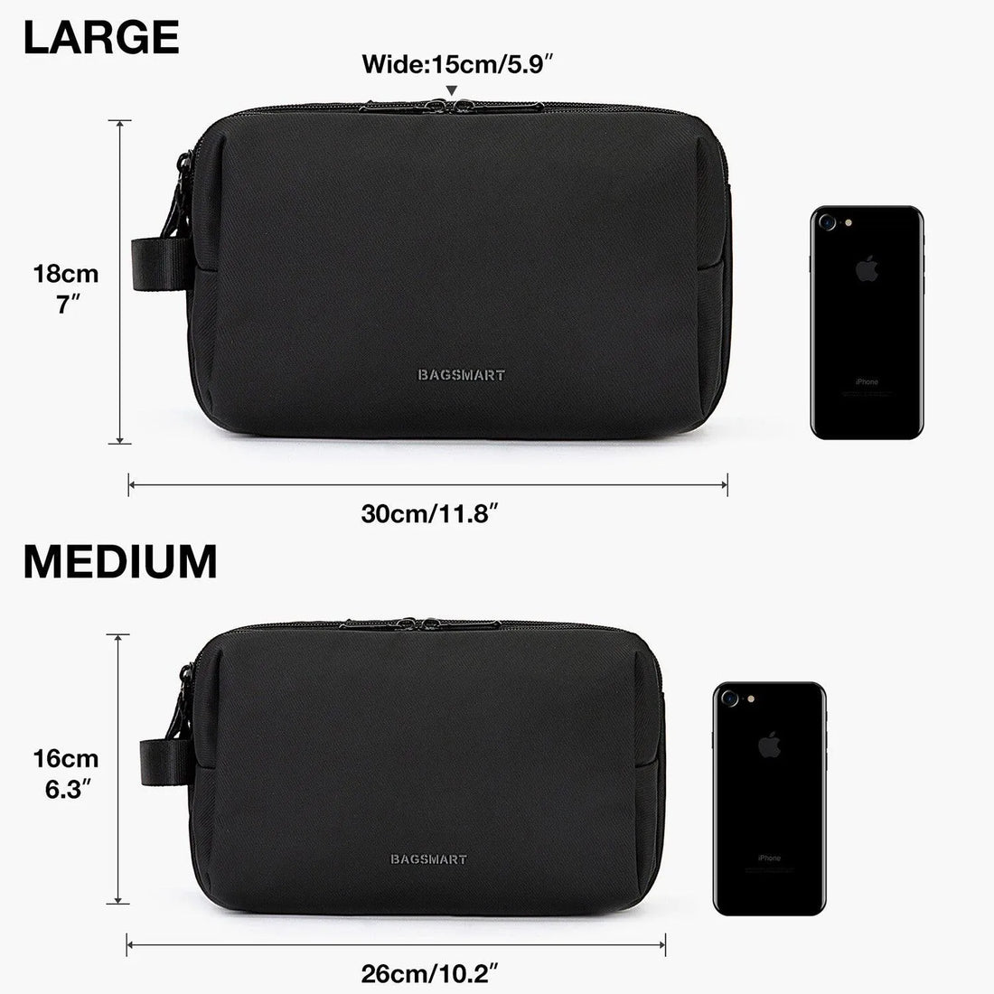 On-Road Toiletry Bag by Bagsmart