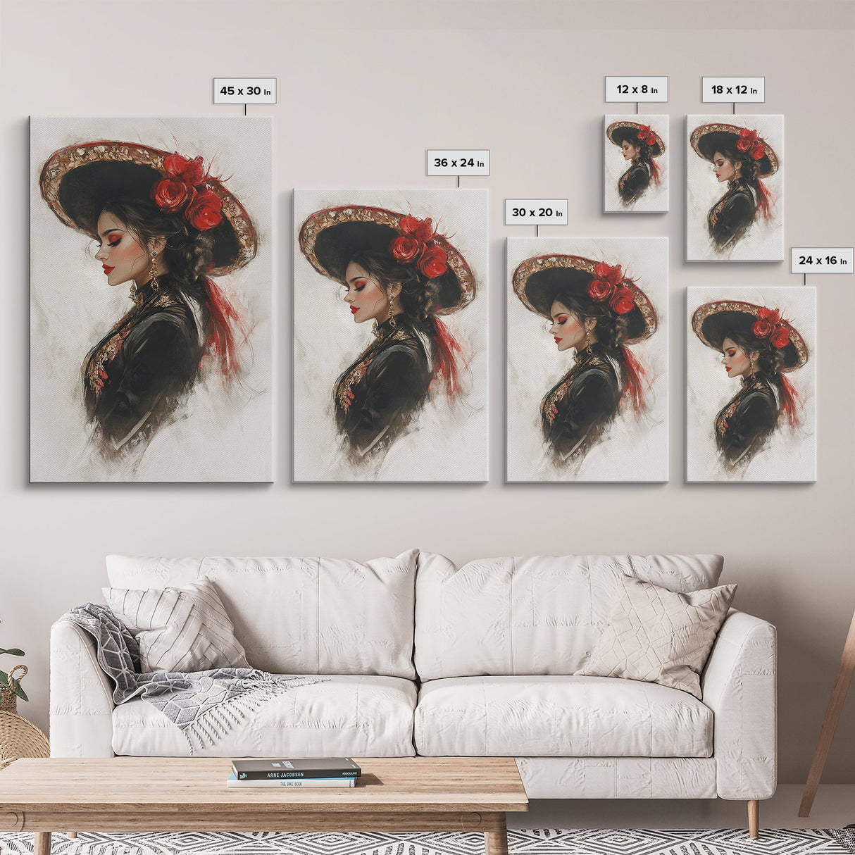 The Matador - Framed Canvas Print - Spanish Style Art - Cultural Home Decor