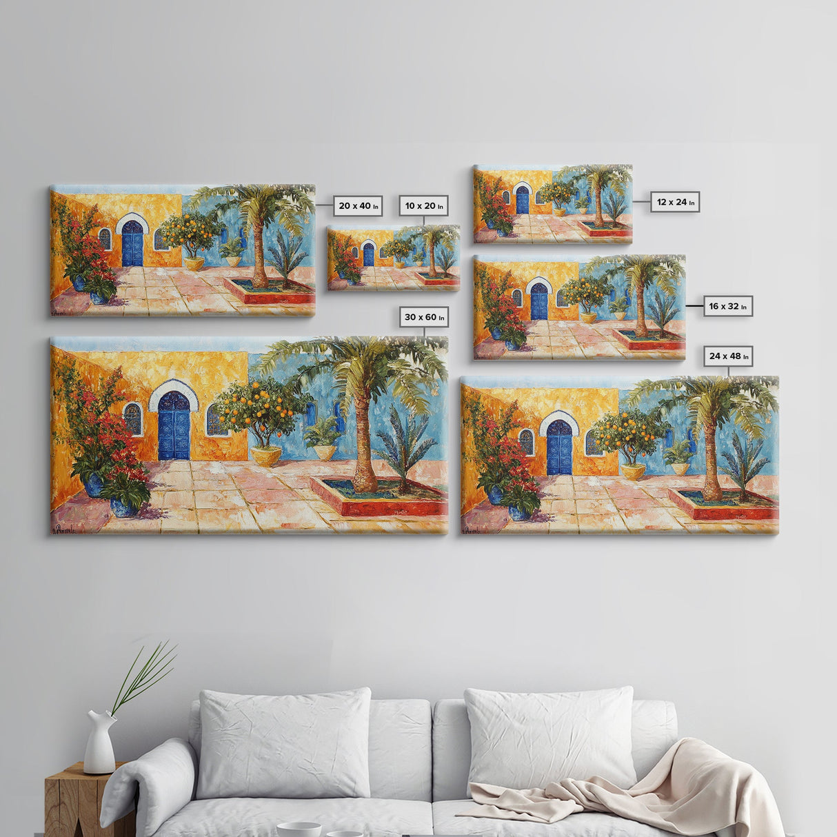 Mexican Wall Art - Framed Canvas Print, Colorful Mexicano Home Decor, Mexican Kitchen Wall Art, Ready To Hang, Chicano Wall Art