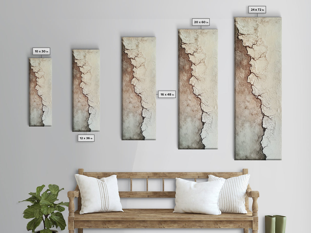 Textured abstract, wabi sabi wall art, minimalist art, geometric wall art, extra wide art, framed canvas print, sage green wall art