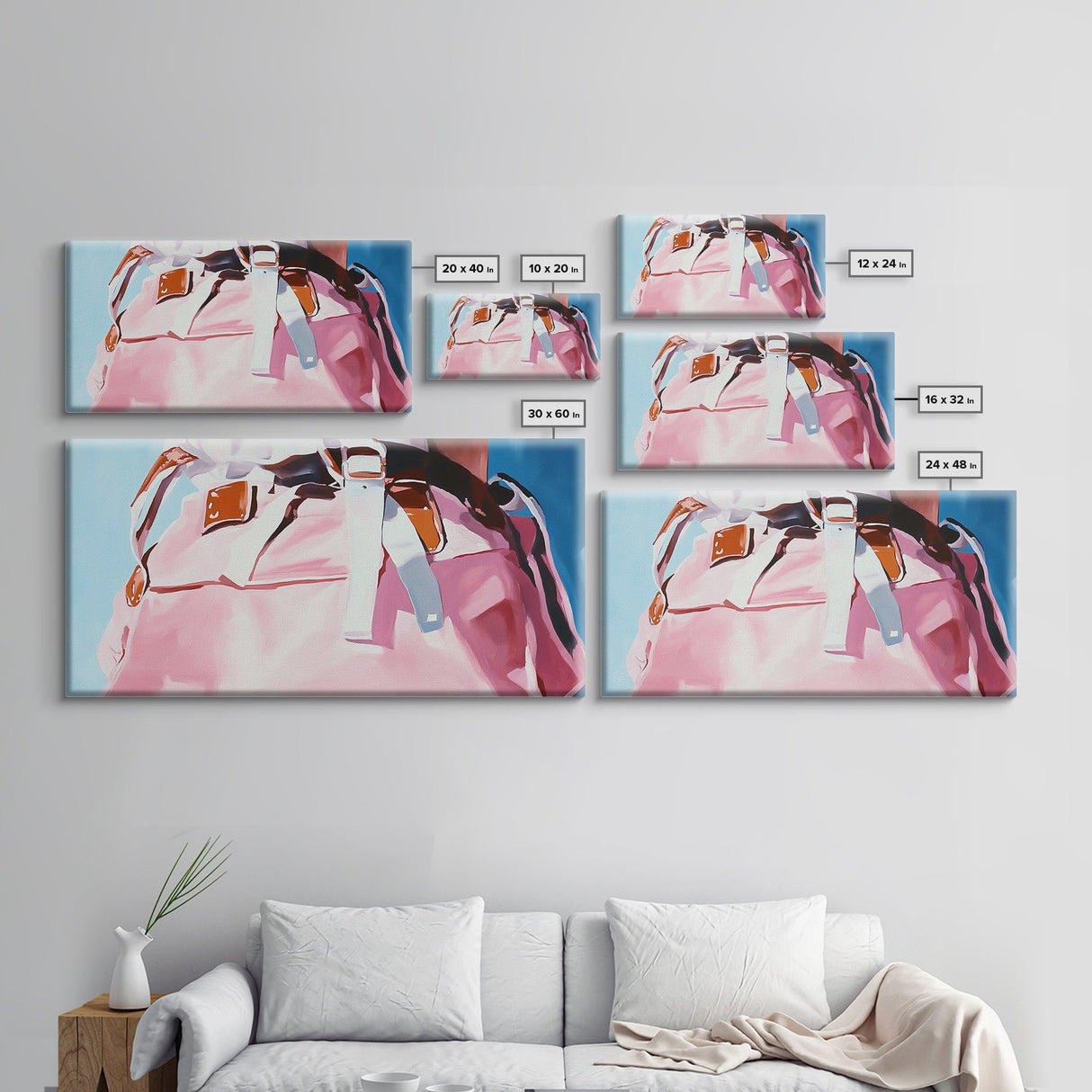 Western Outfit, Cowgirl Fashion Art, Rustic Ranch Decor, Soft Pastel Tones, Modern Minimalist Painting, Aesthetic Room Art, Framed Canvas Print
