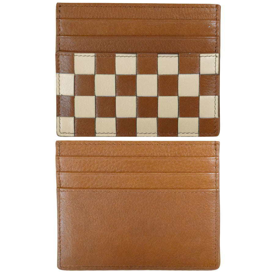 Checkerboard Card Case (7101) by ili New York