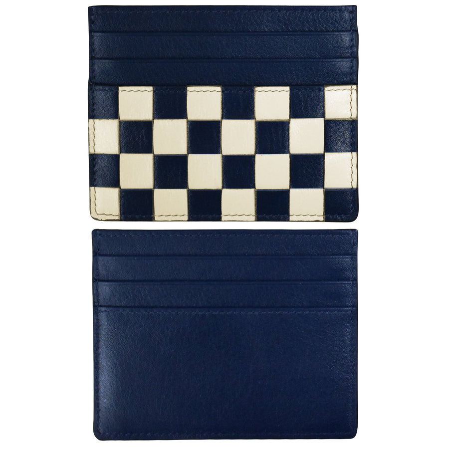 Checkerboard Card Case (7101) by ili New York