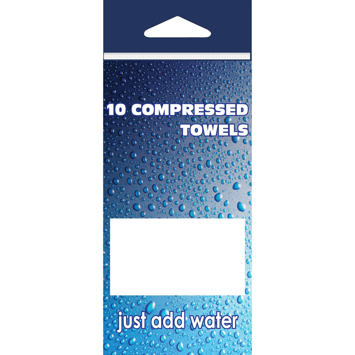 Compressed Towels - 10 Pack: Compact Convenient Towels, by Potty Packs