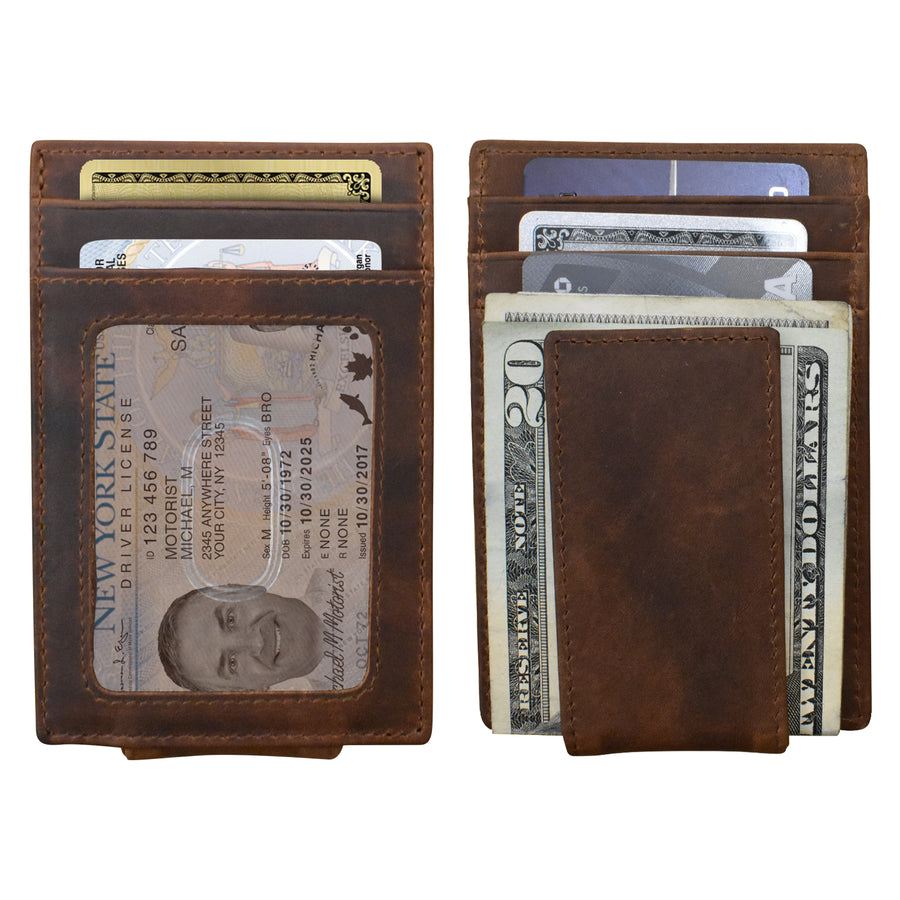 Magnet Money Clip Card Holder - RFID Protected