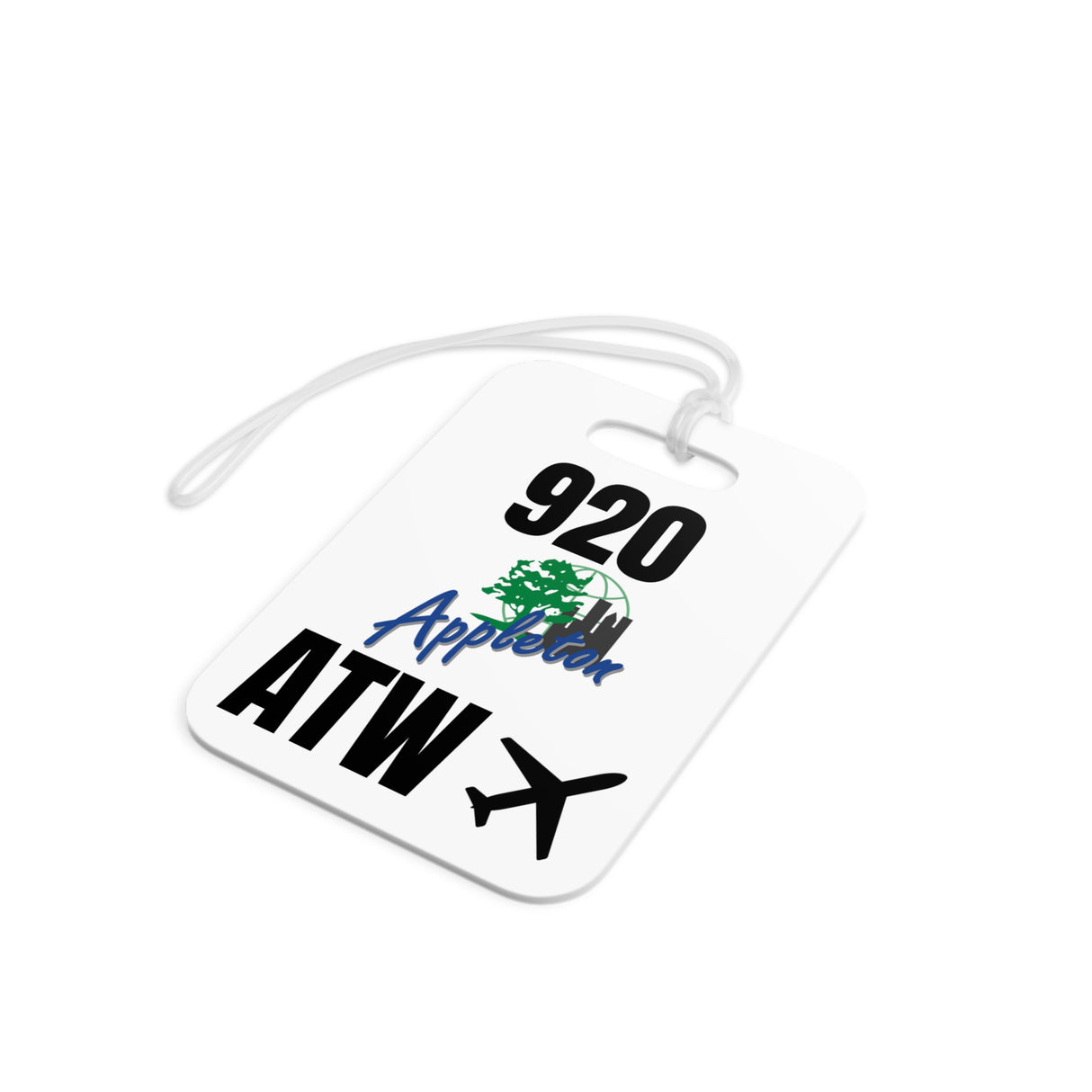 Appleton Wisconsin, Area Code / Airport Tag for Bags and Luggage - 920 / ATW