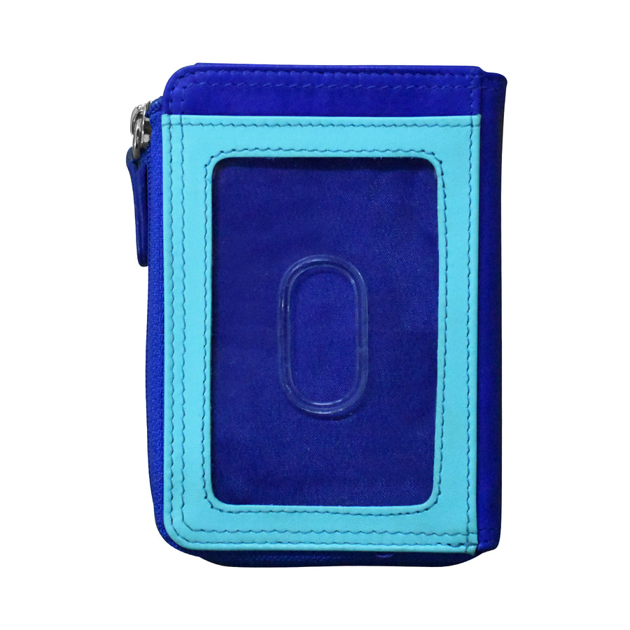Vertical Zip Card Wallet (7411) by ili New York
