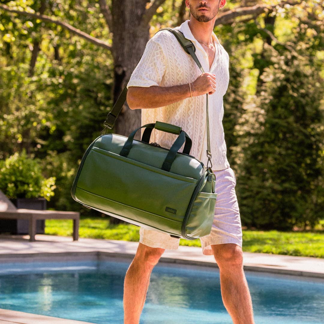 The Premium Garment Duffel 45L - Vegan Leather