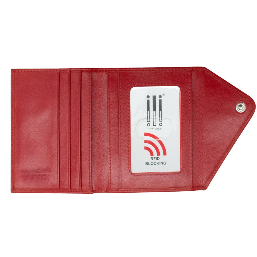 Mini Snap Tri-Fold Wallet (7839) by ili New York