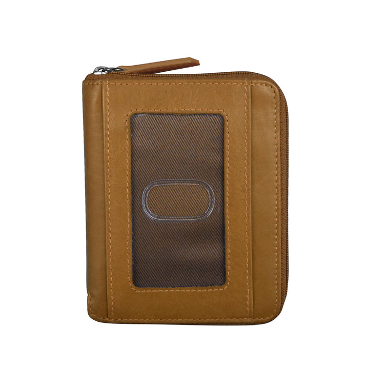 Small Zip Around Wallet with RFID Protection (7859) by ili New York
