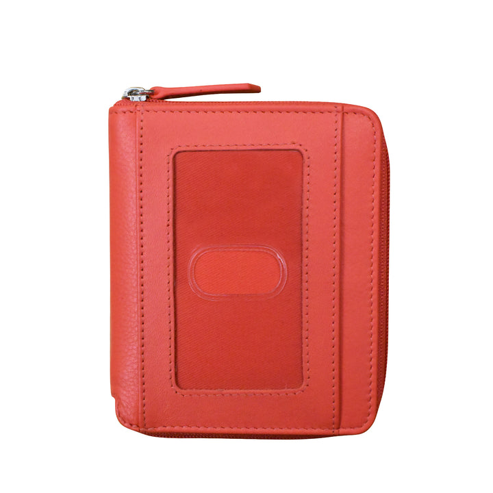 Small Zip Around Wallet with RFID Protection (7859) by ili New York